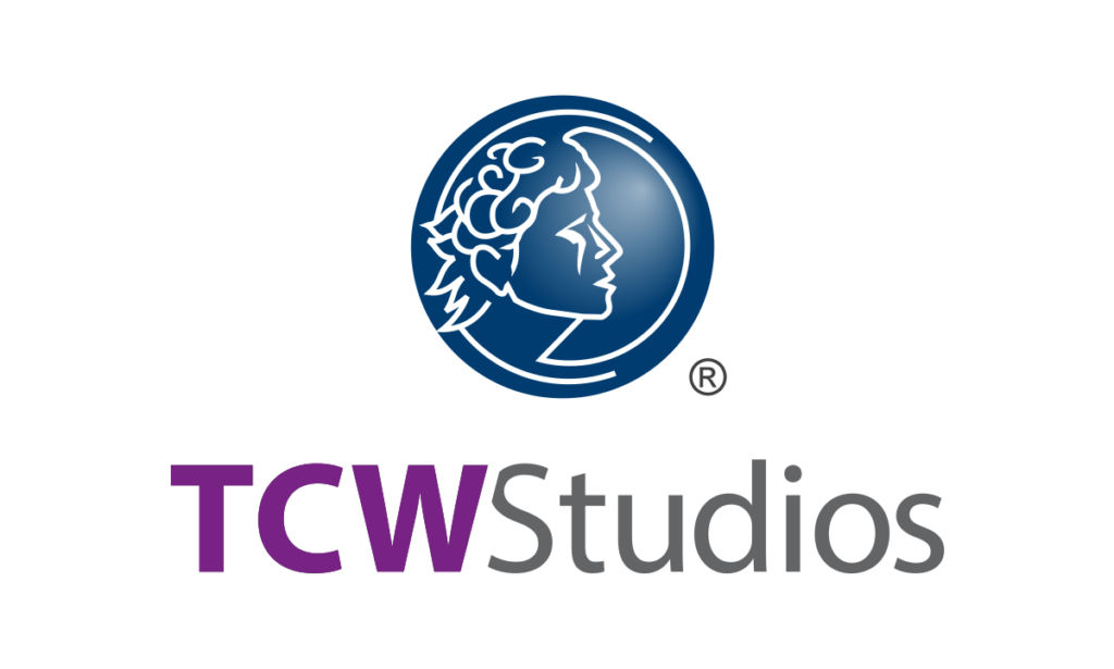 A logo design for TCW Studios